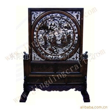 供应东阳木雕，座屏，落地罩，隔断，仿古屏风