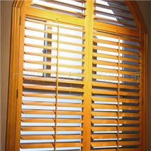 工厂直销供应优质异型实木百叶窗、木制弧形百叶窗、木制透气窗