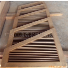 供应优质固定木制百叶窗、木制屏风