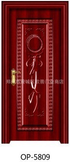 欧普门业专业生产销售钢木门，烤漆门