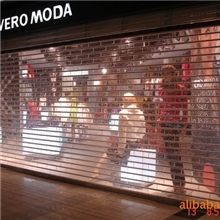 电动透明卷帘门铝合金卷帘门