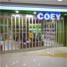 供应铝合金电动水晶卷帘门