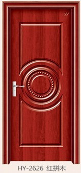 厂家直供钢木门室内门套装门批发HY-2626
