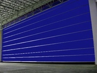 昆山安耐美供应上海/苏州柔性门柔性门/非标超大门/抗风型超大门