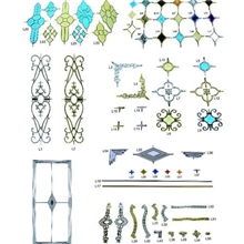 精品畅销铝门配件塑料门配件款式大方美观质量有保证