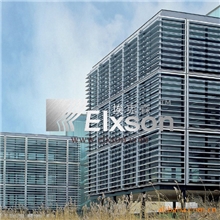 户外百叶/户外遮阳帘/埃克森电动遮阳