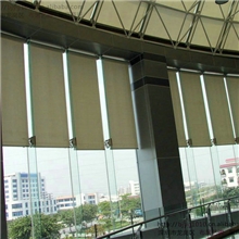 防火阻燃卷帘厂家批发卷帘手动电动办公工程卷帘