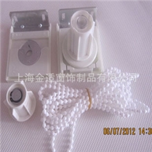 上海厂家特价手动卷帘配件，有方形和圆形配好拉珠