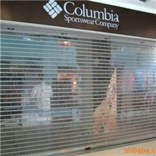 厦门海沧塑料卷帘门，水晶卷闸门，PVC透视卷帘门窗