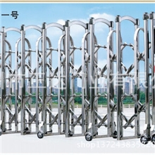厂家热销不锈钢伸缩门工厂伸缩门不锈钢电动门