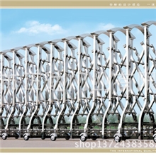 厂家直销不锈钢伸缩门广州伸缩门
