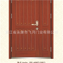 厂家生产永康钢木进户门公寓钢木进户门单元钢木进户门