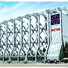 自动伸缩门电动伸缩门智能防爬精钢皇伸缩门