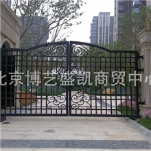 【厂家专供】铁艺大门钢门欧式大门锻造大门不锈钢门