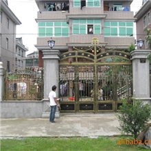 澳洲铁艺自主设计欧式铁艺庭院大门杭州半山镇沈家桥村