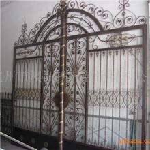 澳洲铁艺自主设计欧式庭院铁艺大门别墅铁艺大门庭院铁门DM120