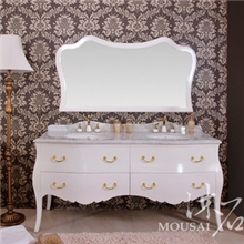 经典实木浴室柜双盆落地卫生间洗手盆洗脸盆柜组合卫浴柜厂批发