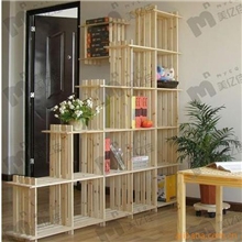 厂家供应木架货架格子架读书架质优价廉