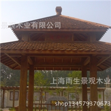 双层四角亭工程