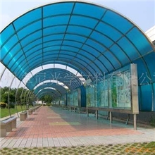 苏州卓尼供应阳光板雨棚车棚