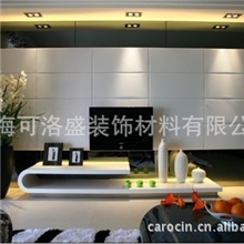 WhiteSolidSurfaceReceptionCounterTop白色人造石接待台