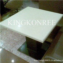 批量订做杜邦冰川白亚克力人造石桌子