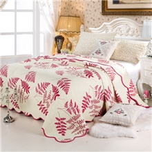 【出口韩国精品清仓】纯棉密绗空调被子枕套三件套内脱脂水洗棉