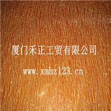 厂家直销炫目金色乱纹布金银丝网眼布