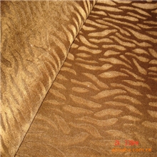 1短毛绒虎纹压花沙发布料