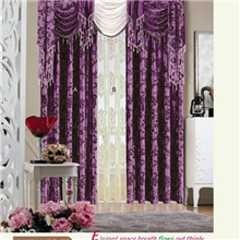 热卖绒布刷花窗帘窗帘布艺窗帘面料批发