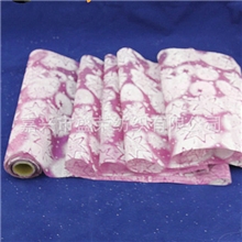 嘉兴规格19cm*5m,37cm*15m星星印花玻璃纱纱卷切边