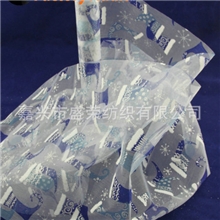 各种规格袜子印花柯根纱切边纱卷