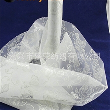 各种规格水印花珍珠纱切边纱卷