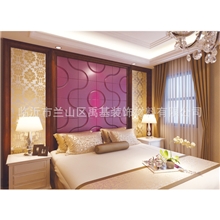 【工程批发】立体皮雕，用于电视背景，吸音隔音厂家直销