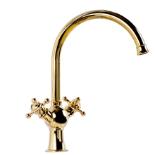 水龙头厂家瑝玛新款仿古脸盆龙头厨房卫浴龙头冷热水龙头L140D