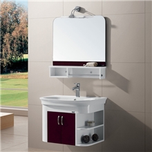 佛山卫浴洁具厂家直销瑝玛新款简欧整体浴柜橡木挂墙浴室柜3177