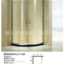 佛山淋浴房厂家生产供应理想淋浴房成品淋浴房LT240
