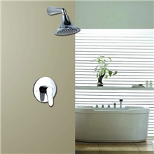 暗装淋浴花洒入墙式淋浴单花洒喷头预埋盒淋浴套装