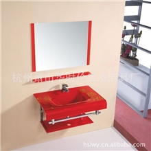 【价格低质量优】供应家居专业玻璃台盆浴室柜【美观耐用】9040