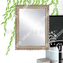 实木落地镜子田园镜子欧式镜子试衣镜子浴室镜DL-15