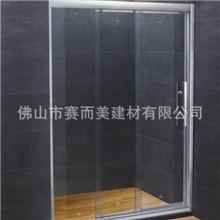 佛山淋浴房厂三门连动淋浴房1354款简易折叠淋浴房批发卫浴