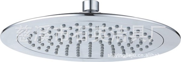 【新款上市】厂家批发供应ABS塑料电镀圆形淋浴花洒喷头品质卓越