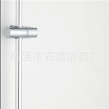 新款升降杆带毛巾钩花洒升降太空铝升降杆