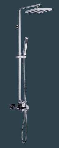 【享沐洁具】批发供应不锈钢方管淋浴架