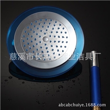 浴室透明花洒顶喷全铜接口塑料莲蓬头简易不锈钢淋浴器套装配件