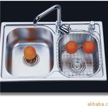 不锈钢水槽,201不锈钢双盆,厨房双盆水槽