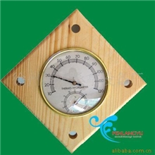 徐州凯迪桑拿生产供应四角穿孔单表温湿度计KD-49