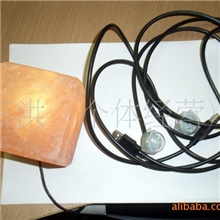 USB电脑专用水晶盐灯1.5-2kg精致小盐灯天然玫瑰盐水晶盐灯