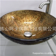 【阿卡瑞斯卫浴】玻璃洗脸盆/玻璃洗手盆/玻璃台上盆/洗面盆