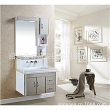 热销供应现代简约浴室家具洗手盆柜高档PVC浴室柜组合